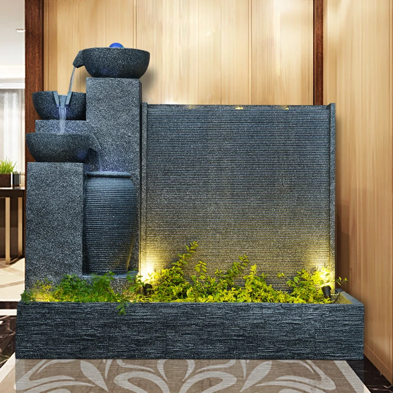 Пользовательский Европейский фонтан водная занавеска настенное украшение для