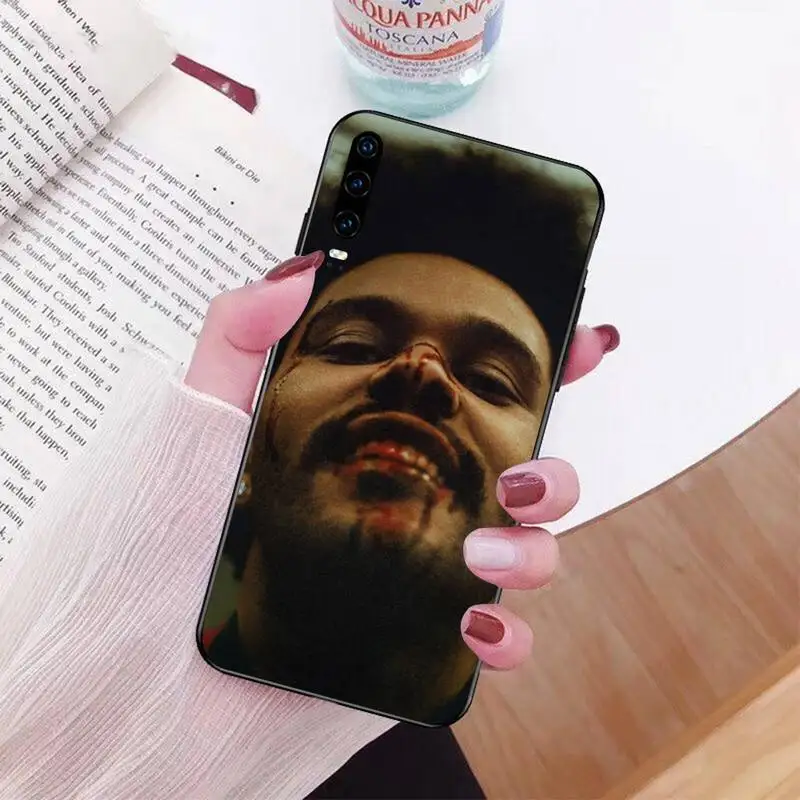 Мягкий Силиконовый ТПУ чехол CUTEWANAN The Weeknd для Huawei Honor 20 10 9 8 8x 8c 9x 7c 7a Lite view pro|Бамперы|