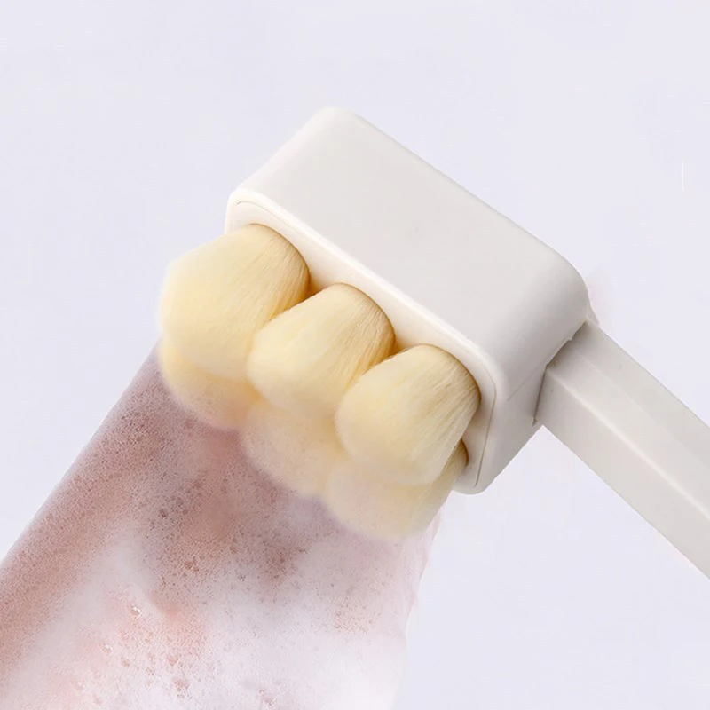 

2021 NEW Long Handled Plastic Bath Shower Back SPA Brush Scrubber Skin Cleaning Brushes Body For Bathroom Accessories Clean Tool