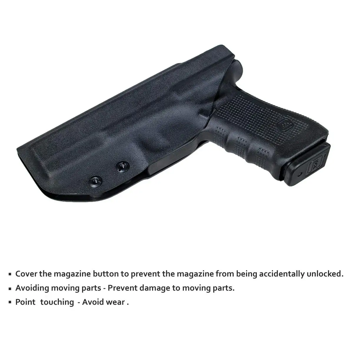 Кобура для пистолета POLE.CRAFT Glock 17 IWB Kydex подходит под заказ: / 22 31 (поколение 1-5) |