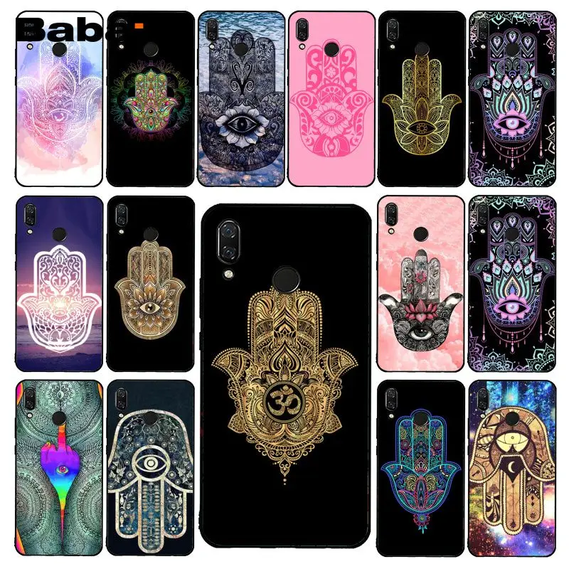 

Babaite Hamsa Hand of Fatima Phone Case for Xiaomi Redmi8 4X 6A 9 Go Redmi 5 5Plus Note8T Note8Pro