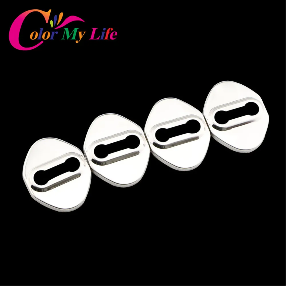 Цветной защитный чехол My Life для автомобильного дверного замка стикер стайлинга