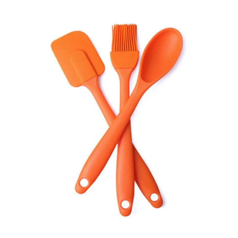 3 шт./компл. Еда Класс силикон антипригарное покрытие Пособия по кулинарии