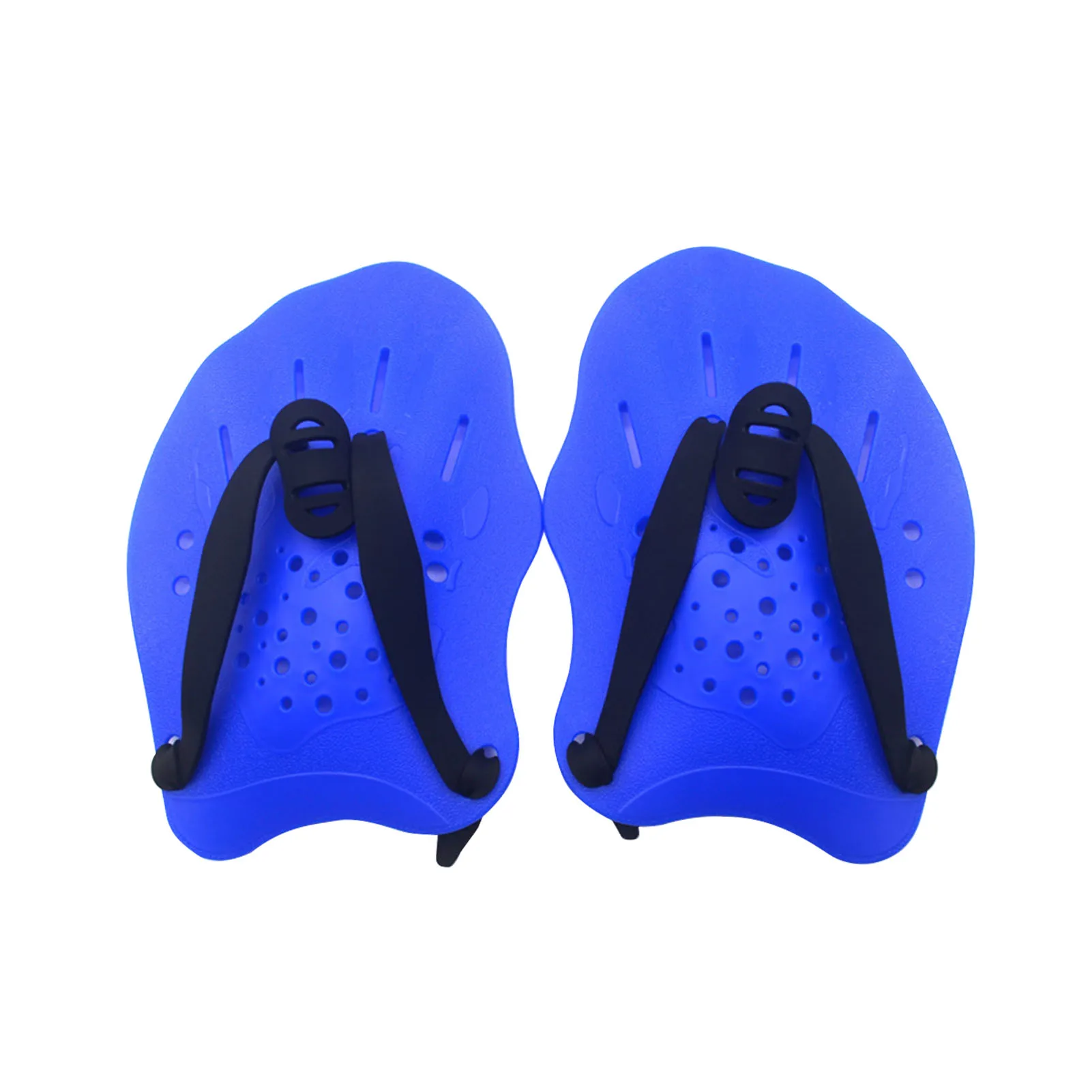 

1pair Flat Ergonomic Beginner Water Sports Gloves Swimming Paddles For Hands Men Women Multifunction Training Aid Practice