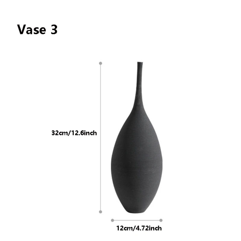 Buy Simple Nordic Style Vases Handmade Art Zen High-Quality Luxury Bedside Restaurant Decorations Anniversary Gifts on