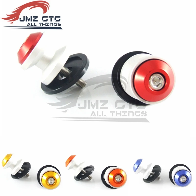 6 мм Мотоцикл CNC алюминиевый маятник Катушки слайдер стенд винт для YAMAHA MT 09/MT 07/YZF