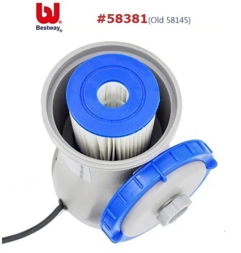 58381 Bestway 330gal Flowclear фильтр насос для 1100-8300 л плавательный бассейн воды циркулирующий фильтр плавательный бассейн очиститель воды