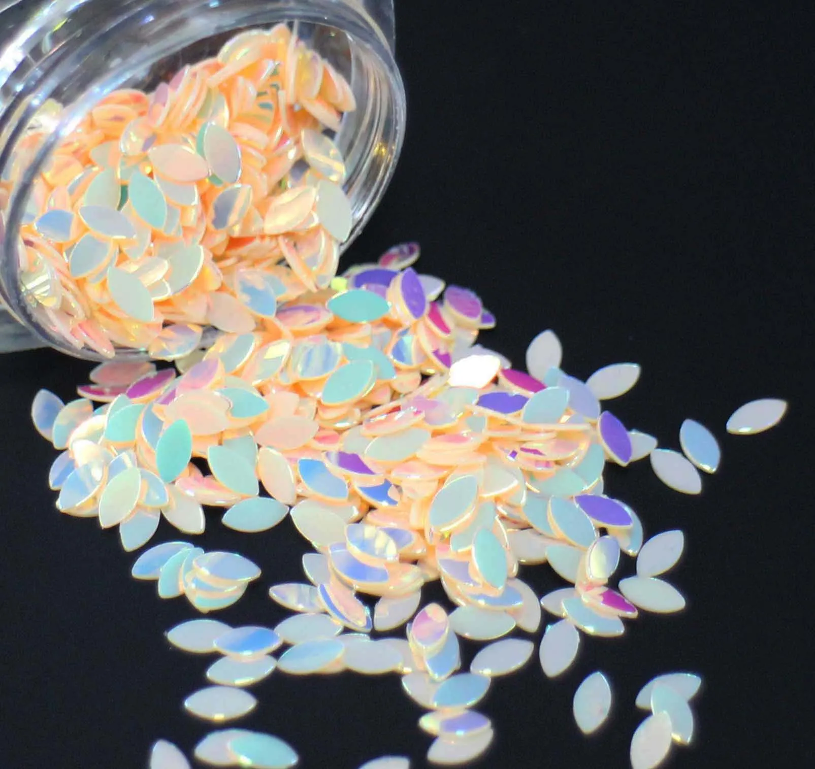 10 г/упак. 12 Цветов Лошадь Глаза формы пайетки переливчатая Радуга блестящие