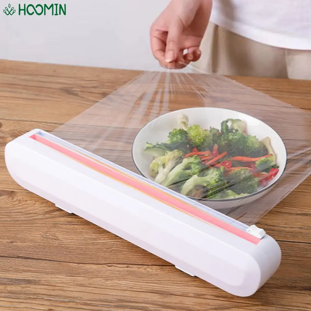 

Кухонная посуда, инструмент для пластиковой обертки, острый резак, без отверстий, для фиксации фольги, регулируемый оберточный дозатор, рез...