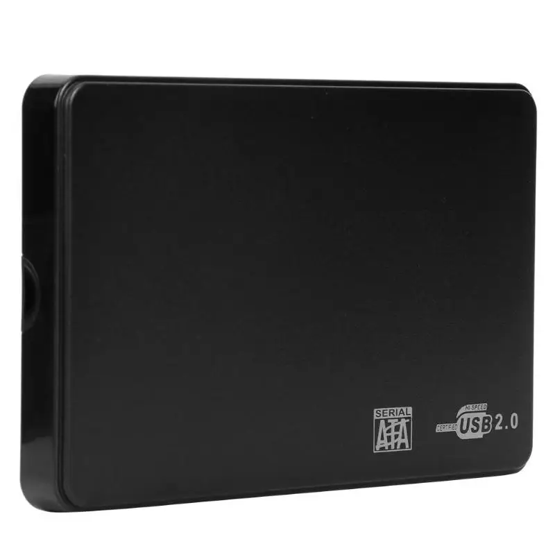 2 5 дюймовый корпус жесткого диска чехол для SATA USB2.0 Портативный SSD диск HDD коробка