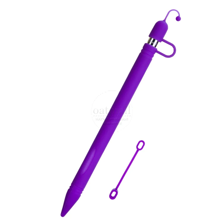 Мягкий силиконовый чехол для Apple Pencil, чехол для iPad, чехол для планшета, стилус, 360, полный защитный чехол