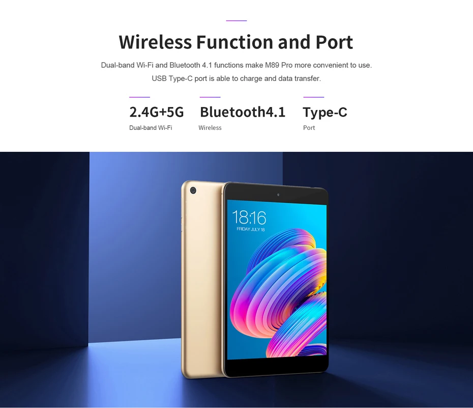 Teclast M89 Pro, планшет на Android, 7,9 дюймов, планшеты, без книги, сенсорный экран, 2048x1536, 3 Гб ram, 32 ГБ rom, Тип C, MT6797X, X27, Deca Core