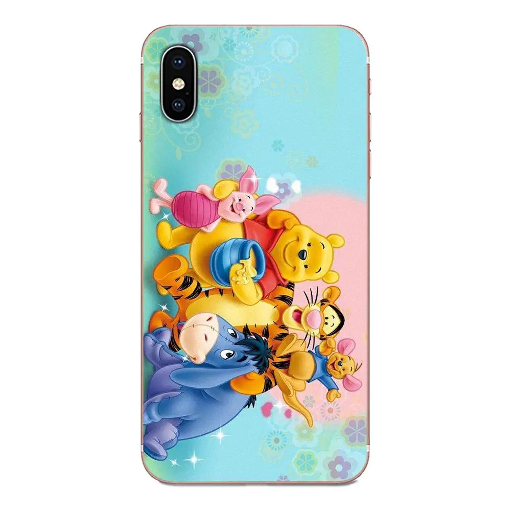 Резиновая Винни Пуха для Galaxy J1 J2 J3 J330 J4 J5 J6 J7 J730 J8 2015 2016 2017 2018 mini Pro мягкий Новый