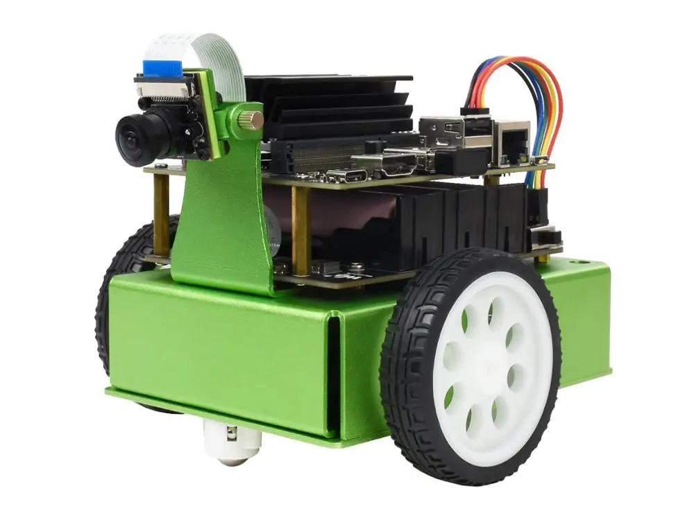 

Набор Waveshare JetBot 2 Гб, ИИ-робот на основе набора для разработки Jetson Nano 2 Гб (опционально)