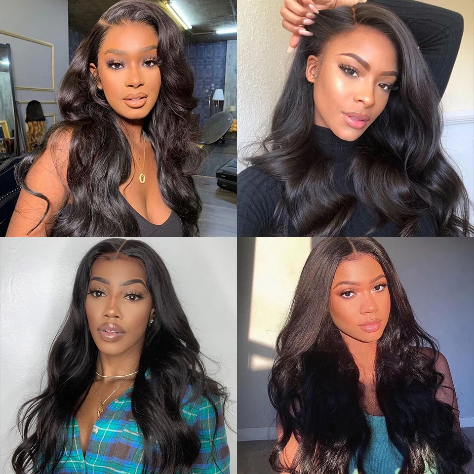 HJ Weave beauty 8A натуральные волосы пучки волос бразильские объемная волна 3