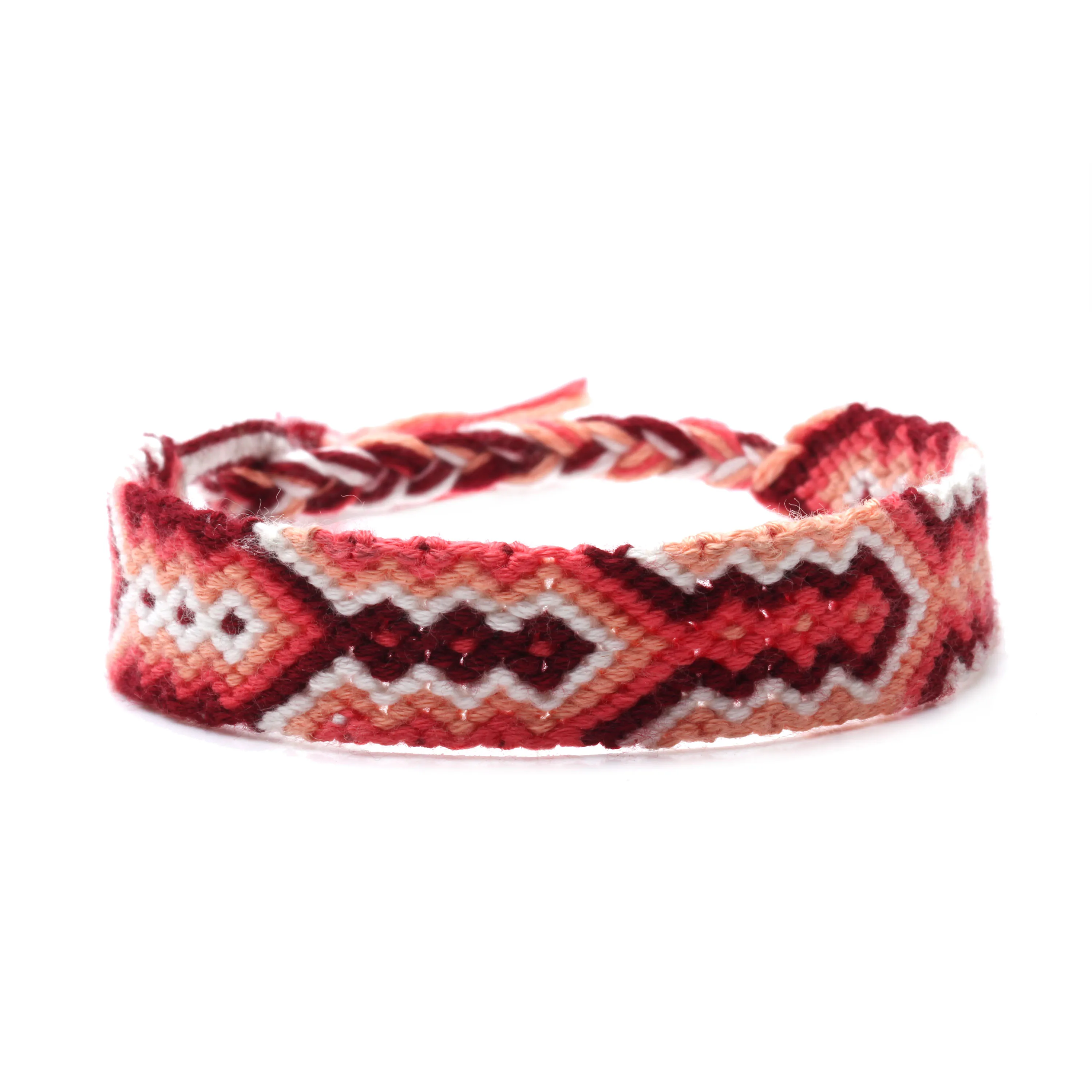 Браслет макраме в богемном стиле для мужчин и женщин многоцветный плетеный