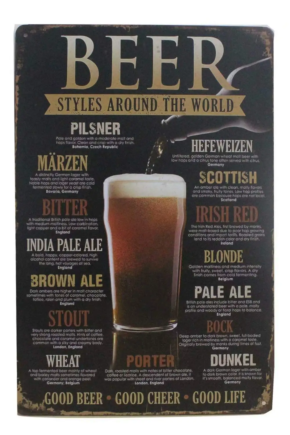 

Bar Beauty Beer Wall Metal Tin Sign Sexy Beauty Beer Metal Vintage Tin Sign Retro Wall Art Deco Funny Vintage Sign 12x8 Inch.
