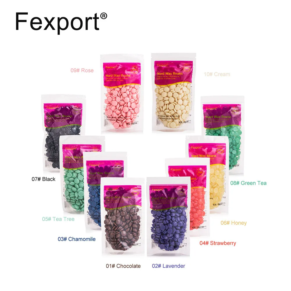 100 г депиляции твердый воск гранулы бобы тела Красота удаления волос без полосок