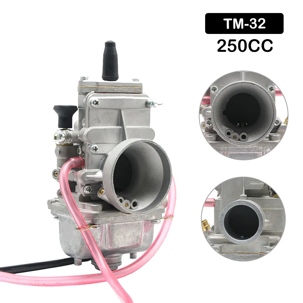ZSDTRP TM32-1 32 мм TM Mikuni Карбюратор TM32 мотоцикл для Yamaha DT200S TMX30 плоский скользящий