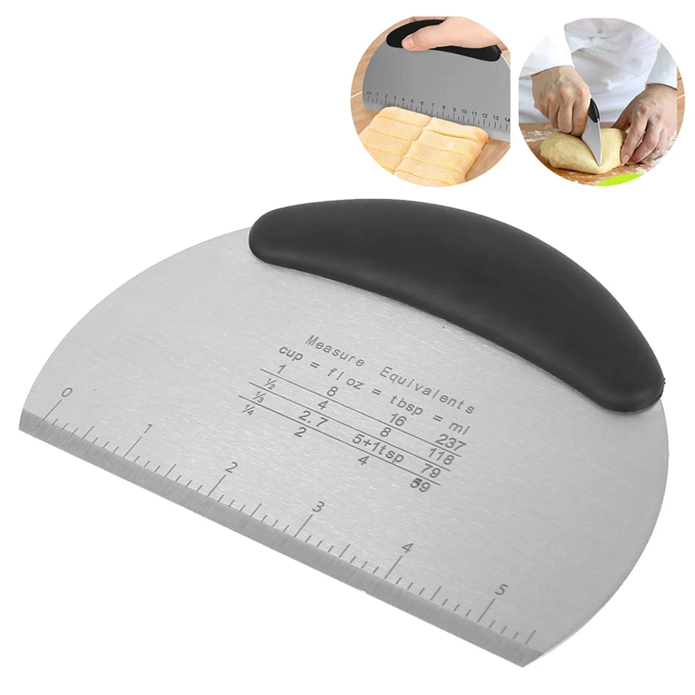 1 шт. нержавеющий резак для раскатки теста лопатка торта рулоны скребок