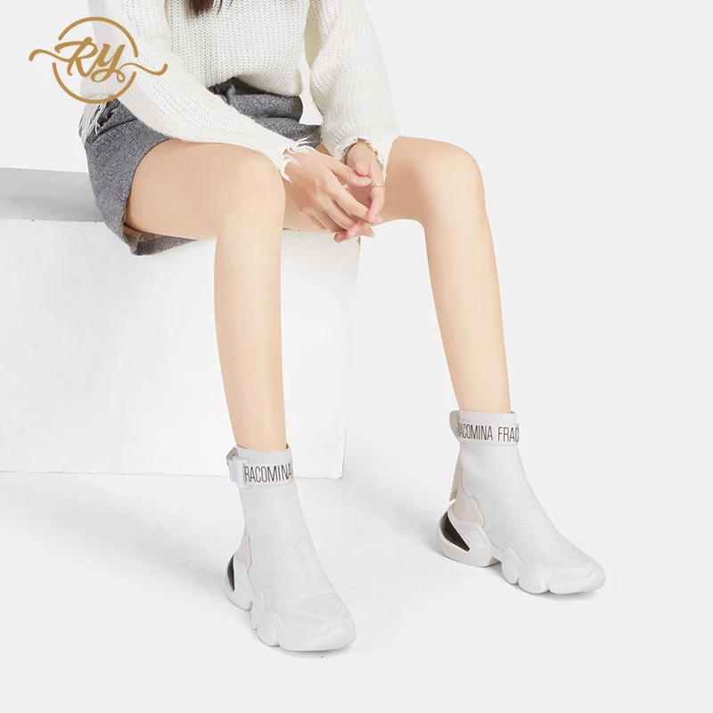 RY-РЕЛА/носки обувь Женская в старом стиле Новинка 2019 года сезон осень
