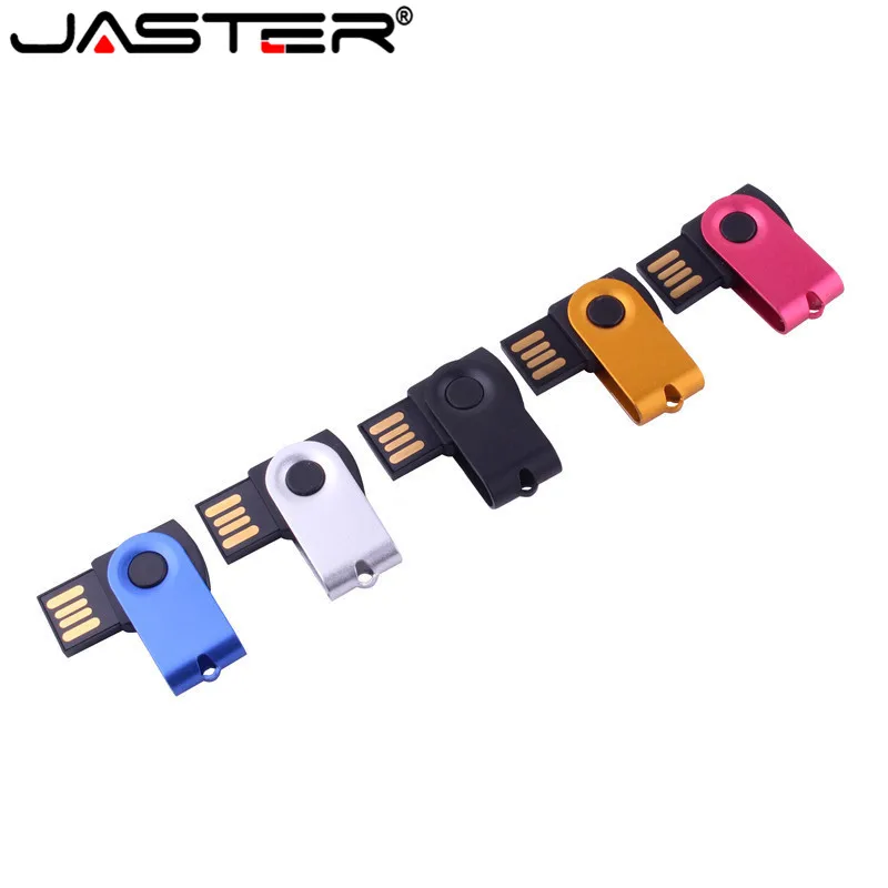 USB флеш-накопитель Usb2.0 с цветным металлическим корпусом 128 Гб 64 ГБ 32 16 8 4