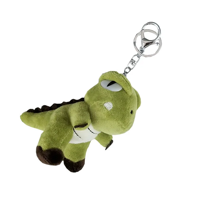

Plush Keychain Dinosaur Pendant Plush Toys Kawaii Cartoon Tyrannosaurus Stuffed Animal Keychain Toys for Kids Backpack Pendant