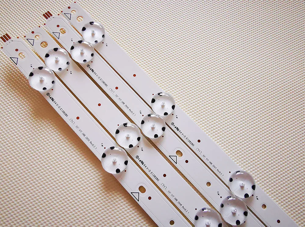 3 комплекта = 36 шт. новая оригинальная Светодиодная лента для телевизора lg 55