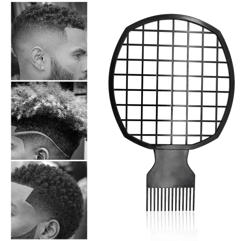 Афро крученая расческа портативная для волос два в одном естественных