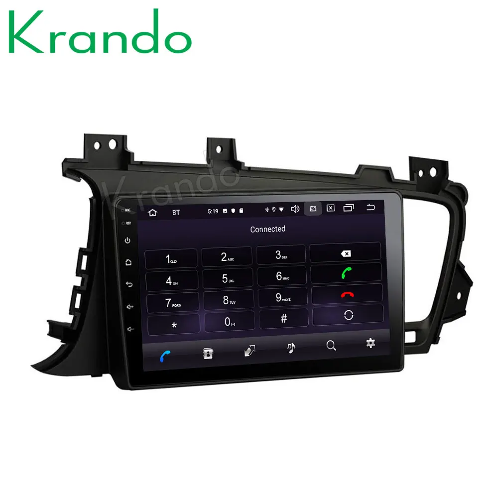 Krando Android 9 0 &quotIPS большой экран Полная сенсорная Автомобильная навигационная