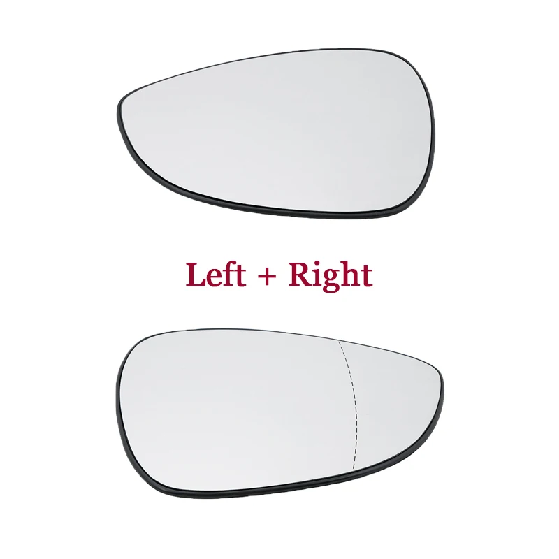 Левое и правое боковое стекло для двери зеркальное Ford Fiesta Mk7 2008 2017|Зеркала крышки|