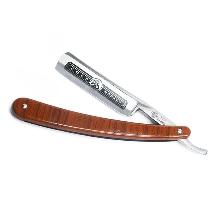 Ретро портативный сплав стали Парикмахерская бритва складной нож для бритья