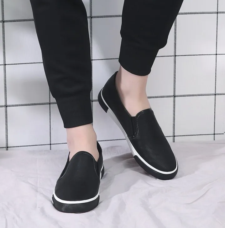 

Summer New Fashion Leather Shoes, Pedal Lazy Shoes, Men's Shoes, Casual Shoes, Men's Formal Shoes, Small White Shoes, Large Size