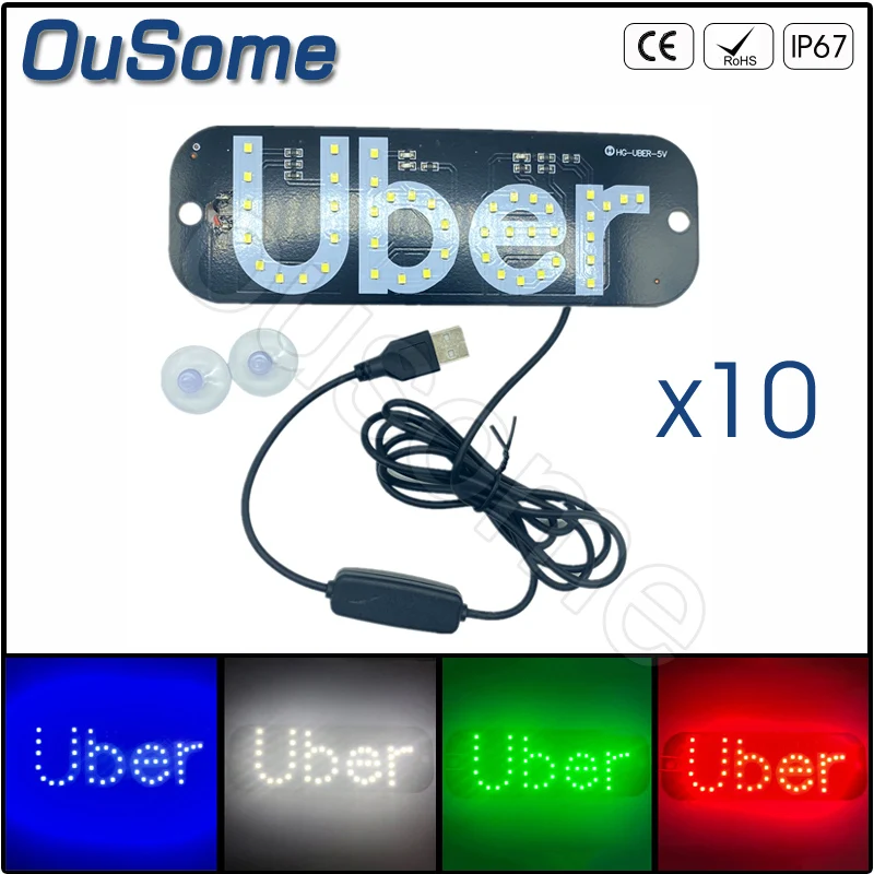 10 шт. такси светодиодный индикатор автомобиля светильник панели Предупреждение