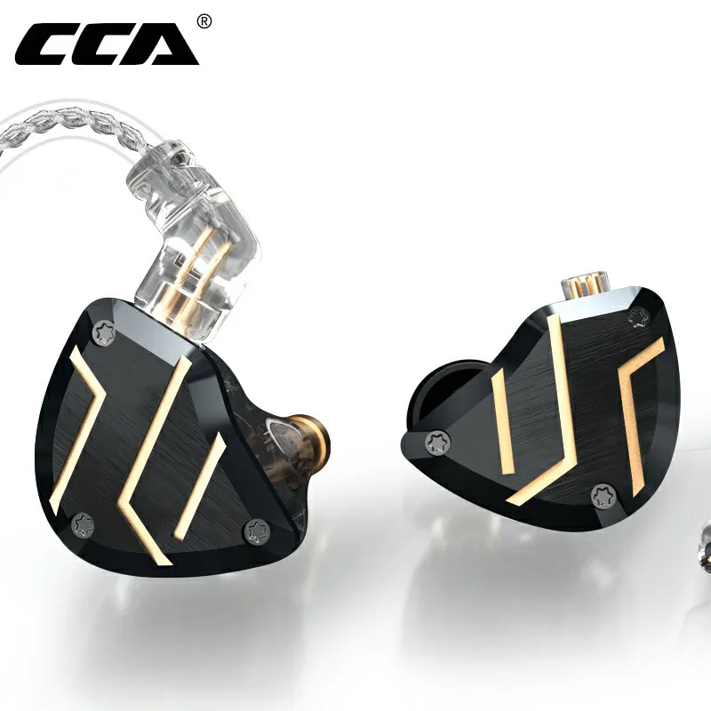 

CCA C10 Pro Earphone Hanging 1DD+4BA Hybrid Technology Headphone Sport Game Headsets With Microphone