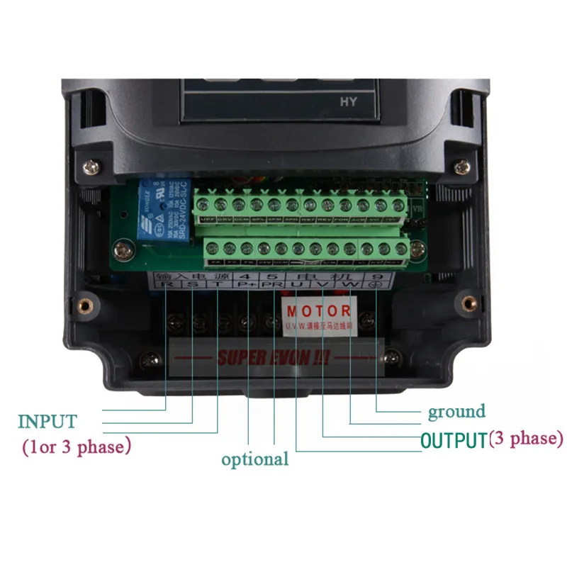 Товар 2.2KW переменный Частотный Привод VFD инвертор 3HP 220V VSD для ЧПУ Фрезерный Шпиндельный мотор контроль скорости
