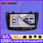 Автомагнитола для Mazda 3, 2, 2009 -2016, 128 ГБ, IPS, android 10,0