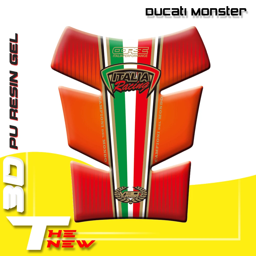 Бак мотоцикла Стикеры наклейки 3D Танк Pad наклейка с рыбьей костью бак протектор