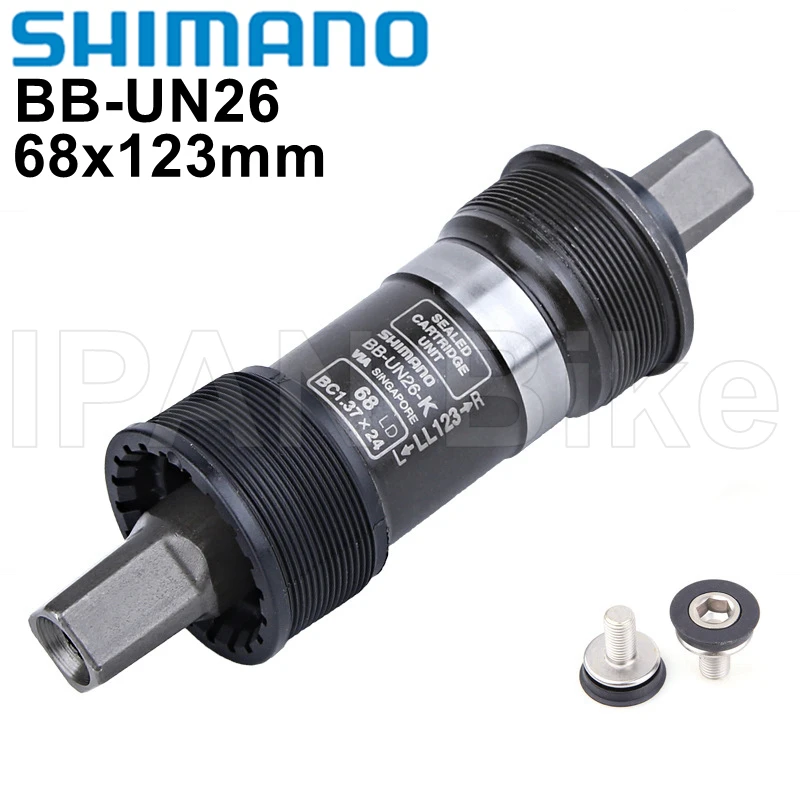 Shimano Tourney FC-TY301 Bike Cranset MTB Square Hole Crankset 6/7/8 Speed 170MM Crank 42-34-24T UN26 | Спорт и развлечения