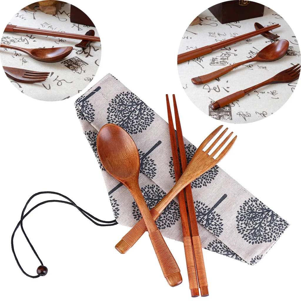 Палочки для еды ЯПОНСКИЕ ВИНТАЖНЫЕ деревянные палочки ложка вилка столовая