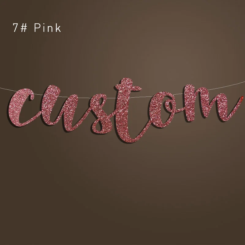 Баннер мистер и миссис или фамилия на заказ персонализированный баннер Золотой