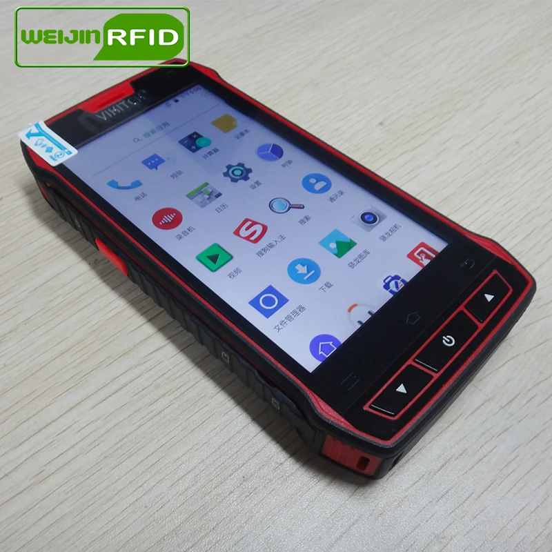 Ручной RFID считыватель UHF 4G портативный кодировщик смартфона EPC C1G2 ISO18000 6c
