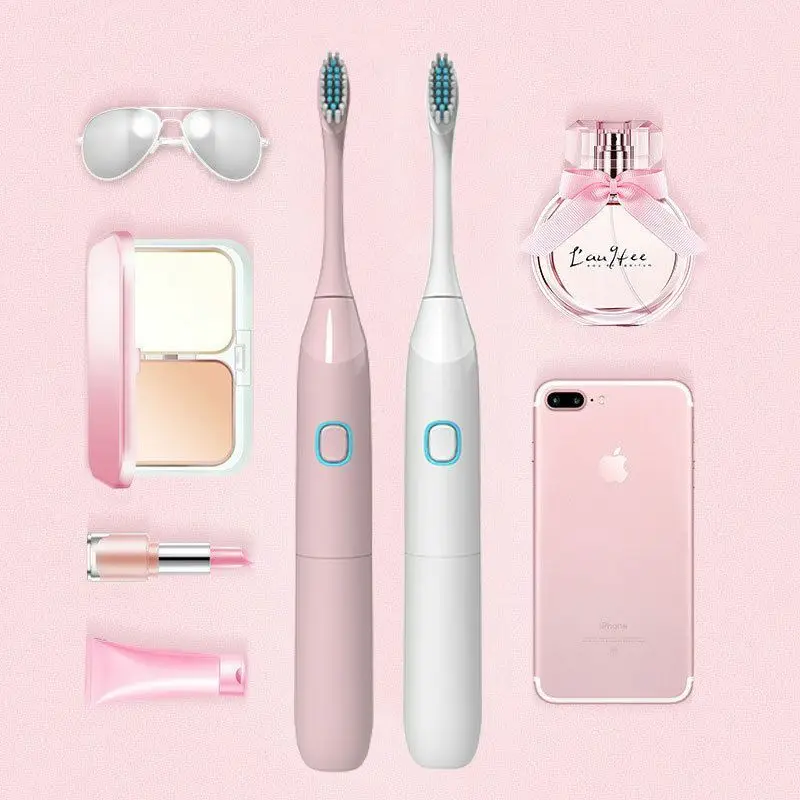 Электрическая зубная щетка звуковая волна перезаряжаемая высокое качество