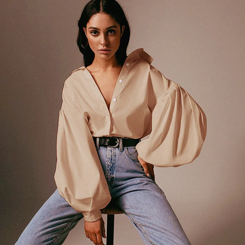 

ZCSMLL Black Women Shirt Turn-down Collar Long Sleeve 2021 New Autumn Winter Korean Fashion Tops Casual Female Blouses Tide