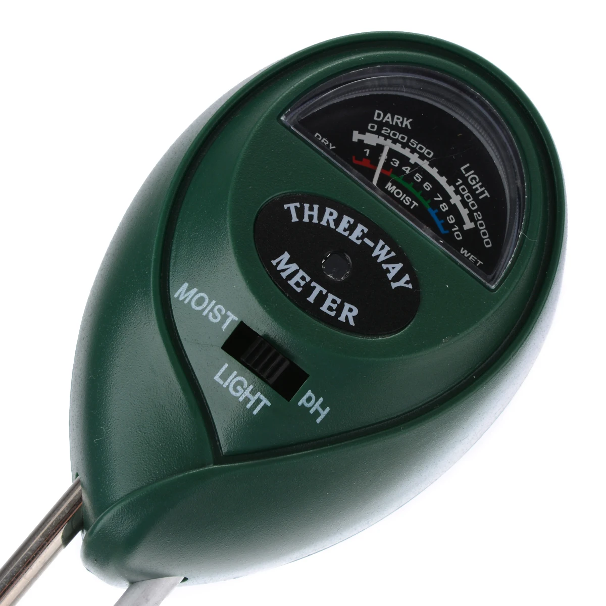 3 в 1 тестер почвы метр садовый газон растение горшок вода влаги светильник PH