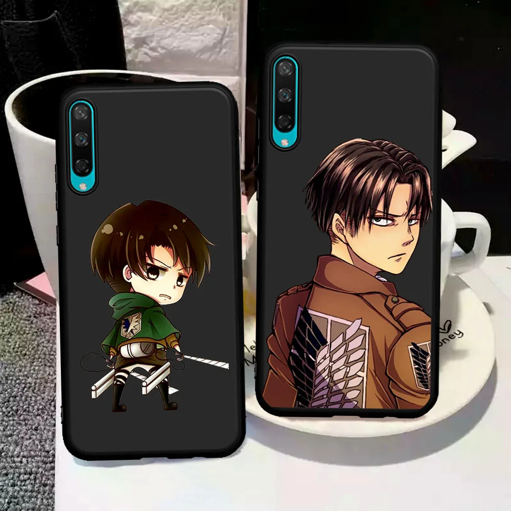 

New Anime Super Giant Cool Levi Funny Phone Case For Huawei P10 P20 P30 P40 Lite Pro Mate 30 20 10 Lite Cover Coque Fundas