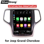 Экран Tesla для Jeep,Android GPS, для Grand Cherokee,2014-2021, IPS, Авторадио GPS,Android