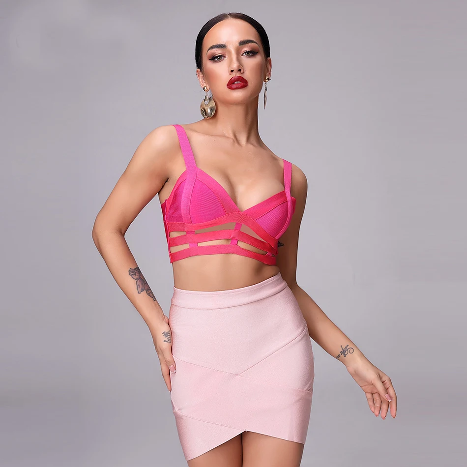 2021 летняя новинка Женская майка короткая рубашка короткое пальто розово красный