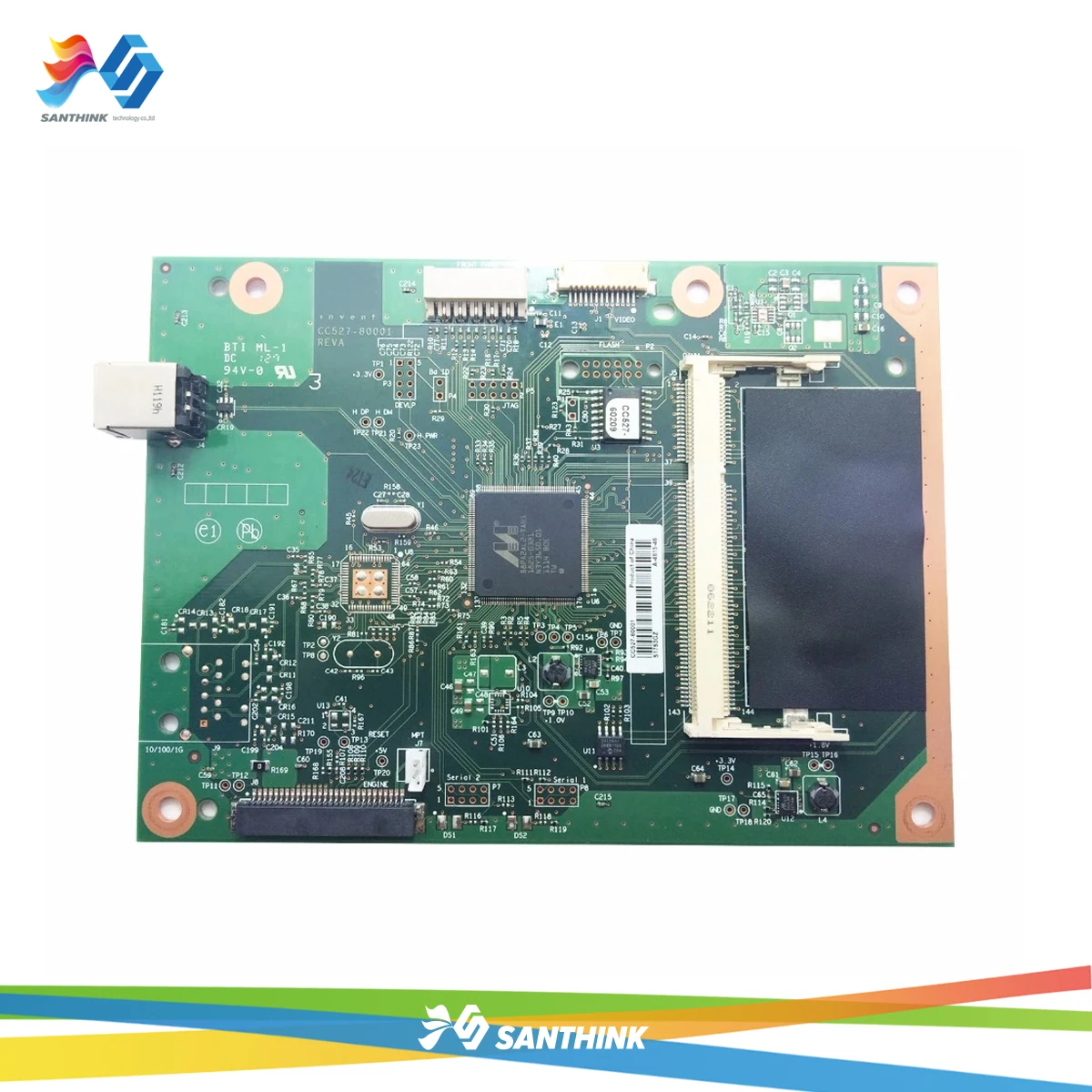 

Logic Main Board Use For HP LaserJet P2055d P2055 2055D 2055 Formatter Board CC527-60001 Mainboard