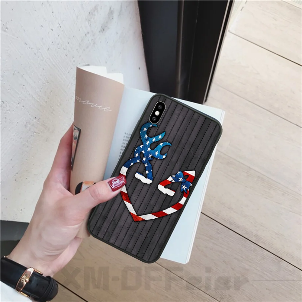 BaweiTE Browning Camo logo deer symbol hunting Phone Case cover Shell for iPhone 11 pro XS MAX 8 7 6 6S Plus X 5 5S SE XR | Мобильные